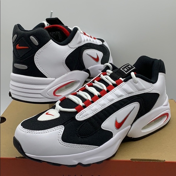 NIKE AIR MAX TRIAX White/University Red-Black men’ - Picture 13 of 16